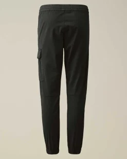 C.P. Company U16 Stretch Gabardine Pants Black Hot