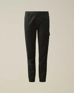 C.P. Company U16 Stretch Gabardine Pants Black Store