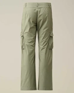 C.P. Company U16 Tela Parachute Cargo Pants Agave Green Best