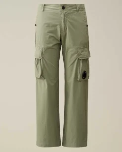 C.P. Company U16 Tela Parachute Cargo Pants Agave Green Best
